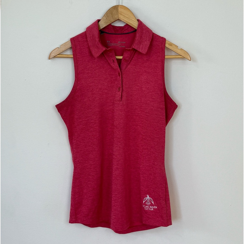 Under Armour Heatgear Sleeveless Golf Shirt